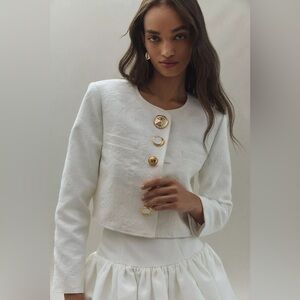 Derek Lam 10 Crosby Juliette Cropped Jacket